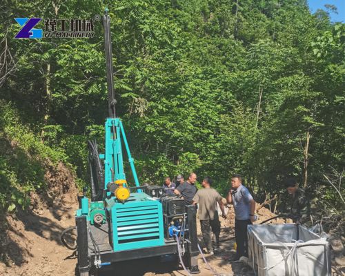 400m core drilling rig for geological survey