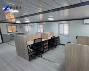 40ft expandable container office-the collaborative staff hub