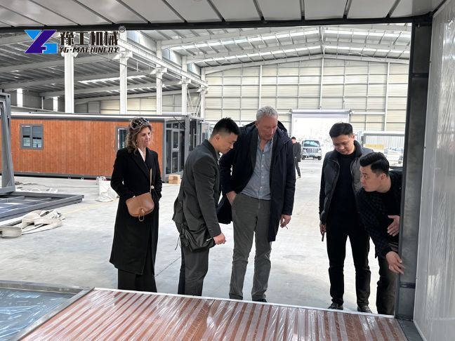 UK Construction Team Visits YG Factory for Foldable House Customization UK Construction Team Visits YG Factory for Foldable House Customization
