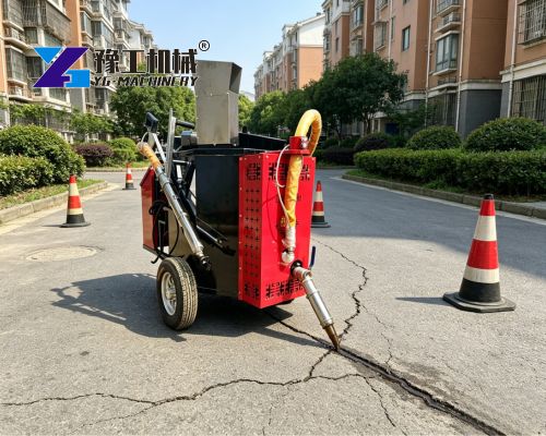 asphalt crack filling machine