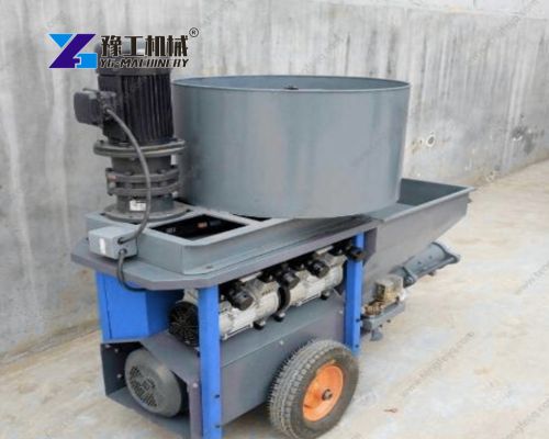 automatic mixing and spraying machine