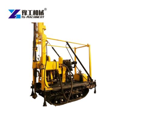 crawler mounted core drilling rig machine