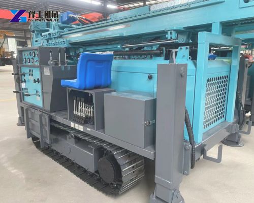 crawler mounted hydraulic core drilling rig