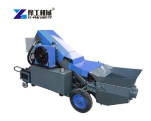 diesel cement mortar spray machine