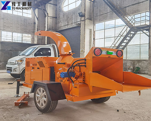 diesel wood chipper
