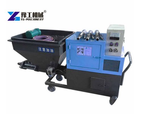 electric cement mortar spray machine