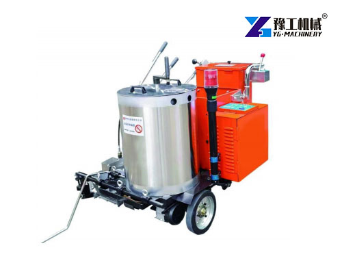electric self-propelled raised shock marking machine