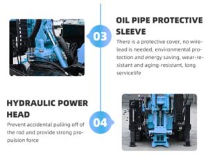 features of crawler drilling rig