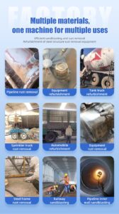 multi-use dry sandblaster