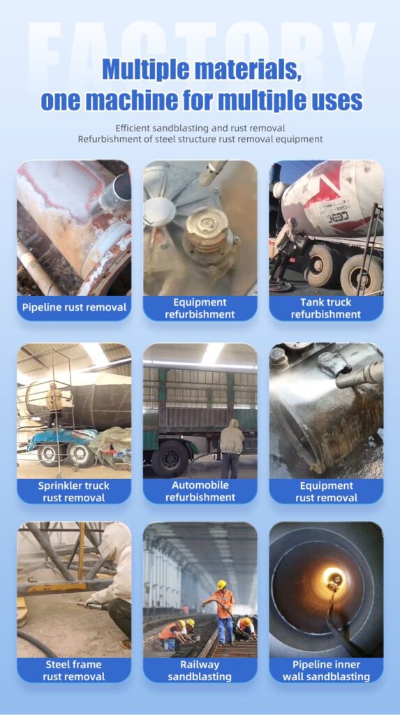 multi-use dry sandblaster