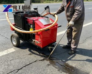 portable asphalt crack repair machine