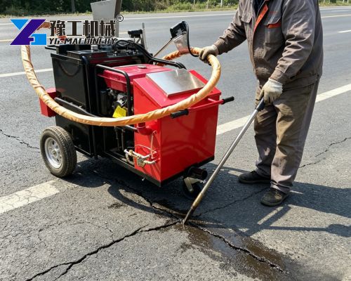 portable asphalt crack repair machine