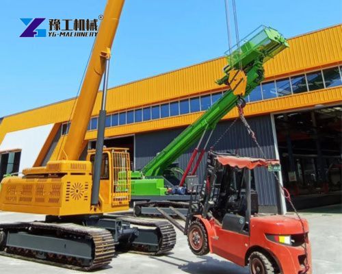 small crawler spider crane application small crawler spider crane application