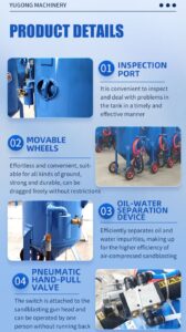 small dry sandblaster