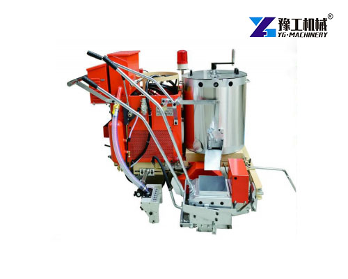 thermoplastic convex road marking machine