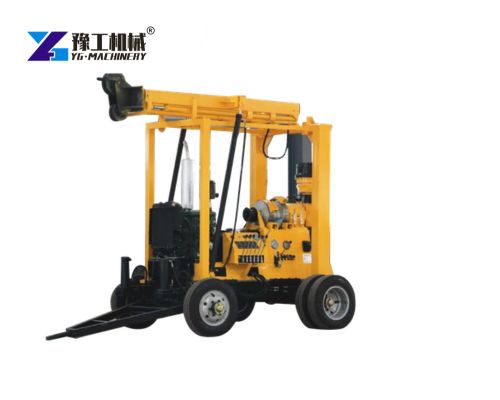 trailer mounted core drilling rig equipment