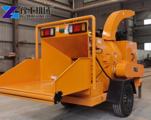 wheeled wood chipper
