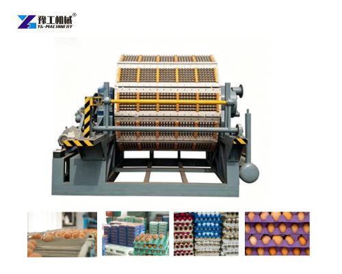 4000–7000pcsh egg tray manufacturing machine