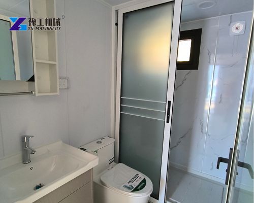 40ft expandable container house bathroom layout
