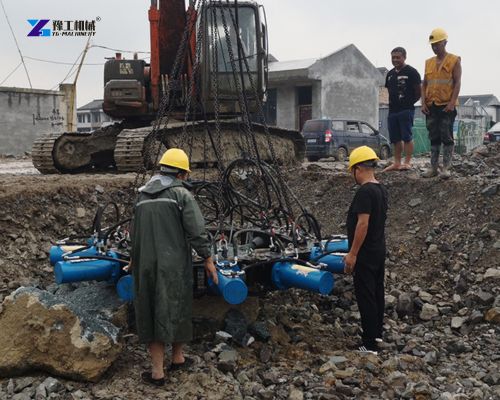 concrete pile crusher