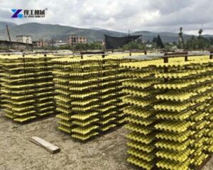 egg tray machine with natural drying systems