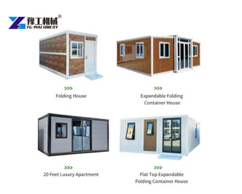 flat top expandable folding container house