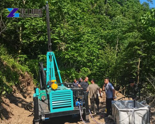hydraulic core drilling rig exported to Myanmar hydraulic core drilling rig exported to Myanmar