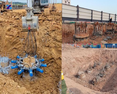 hydraulic pile breaker