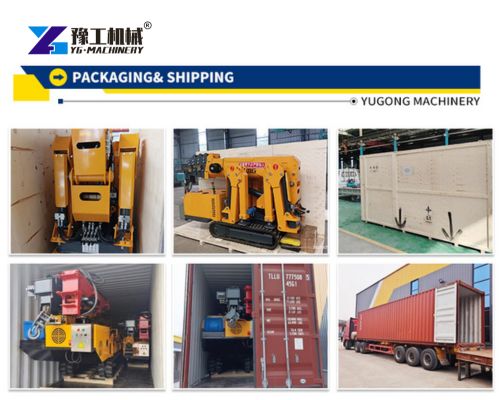 mini spider crane shipment