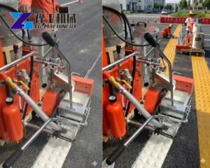 parking striping machine for Thailand road