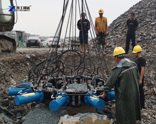pile cutter machine