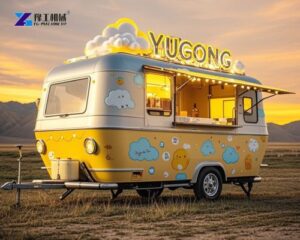 portable kitchen trailer