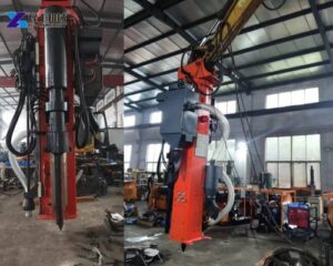 rock drill and rock splitter integrated equipment