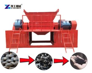 rubber tire recycling machine