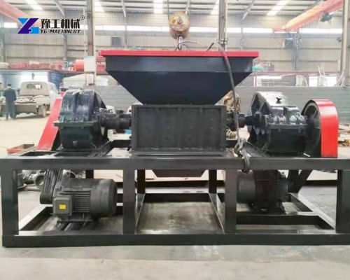 rubber tyre shredder machine