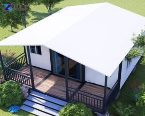 small 2-bedroom modular homes