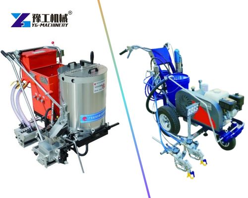 thermoplastic vs cold paint road marking machines thermoplastic vs cold paint road marking machines