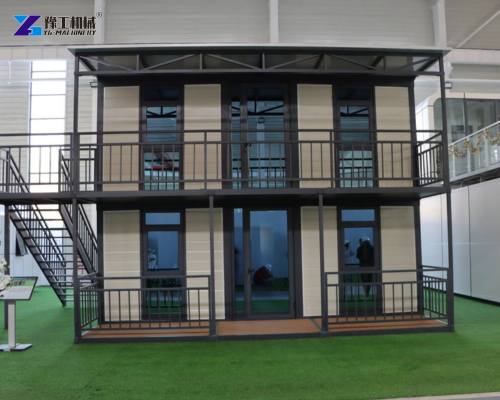 two storey container home