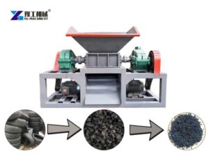 tyre shredding machine