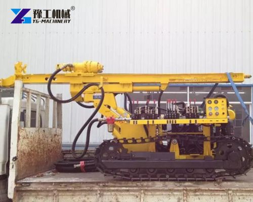 crawler mounted DTH drilling machine