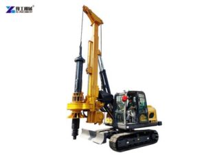 crawler rotary drilling rig