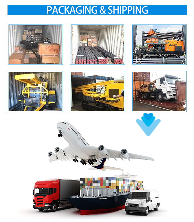 down hole drilling equipment shipment