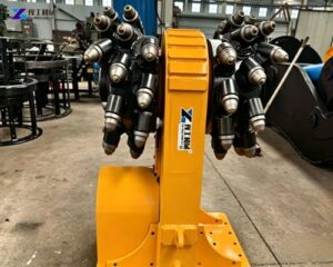 horizontal excavator milling machine