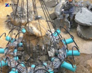 hydraulic pile breaker machine