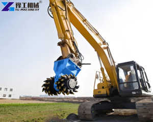 hydraulic rock drum cutters