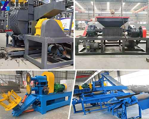 industrial tire shredder