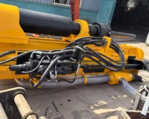 integrated rock drilling & splitter machine