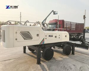 machine for leveling concrete
