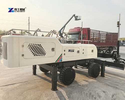 machine for leveling concrete