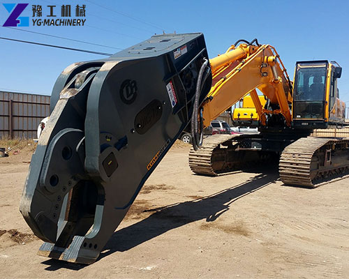 metal shear excavator price